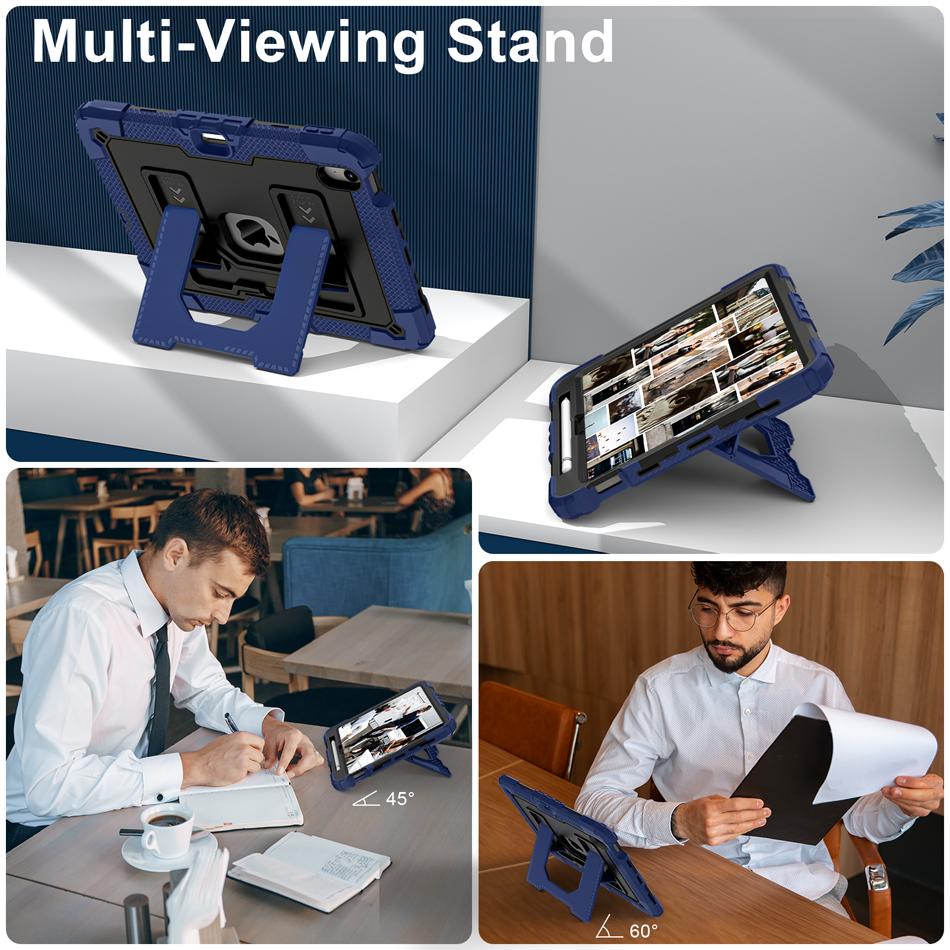 Folding Stand Case For iPad 6 7 8 9 10th 11th 12th Generation Mini Air 4 5 10.2 10.9 11 13 Inch Case Shockproof Cover