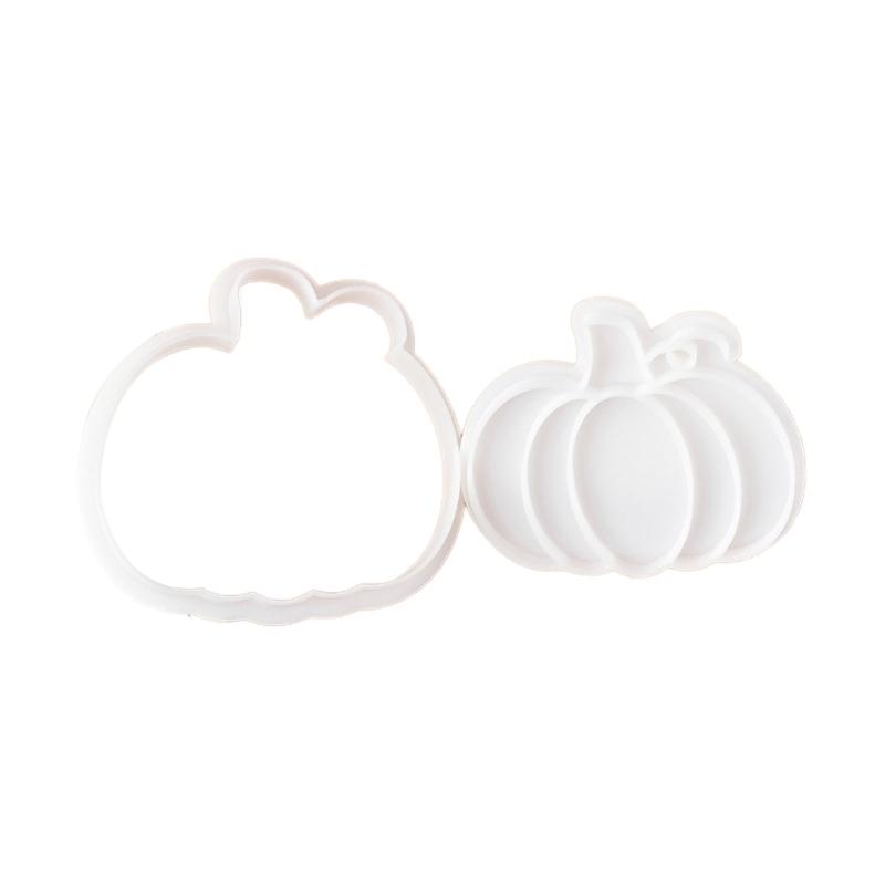 Festival Thanksgiving Themed Plastic Cookie Molds Set Includes Turkey Maples Leaf Chestnut Pumpkin Shape For Handmade Cookie