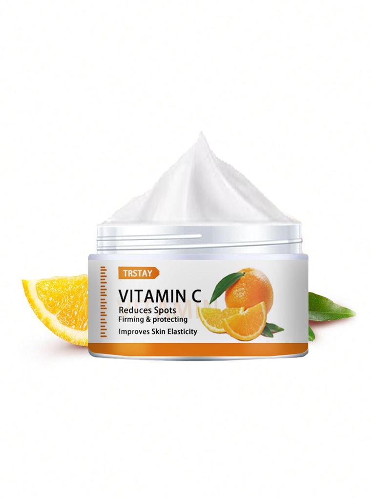 Vitamin C Hydrating Moisturizing Cream Brightens Skin Tone, Tightens Skin, Reduces Dullness, and Repairs Damaged Skin Barrier