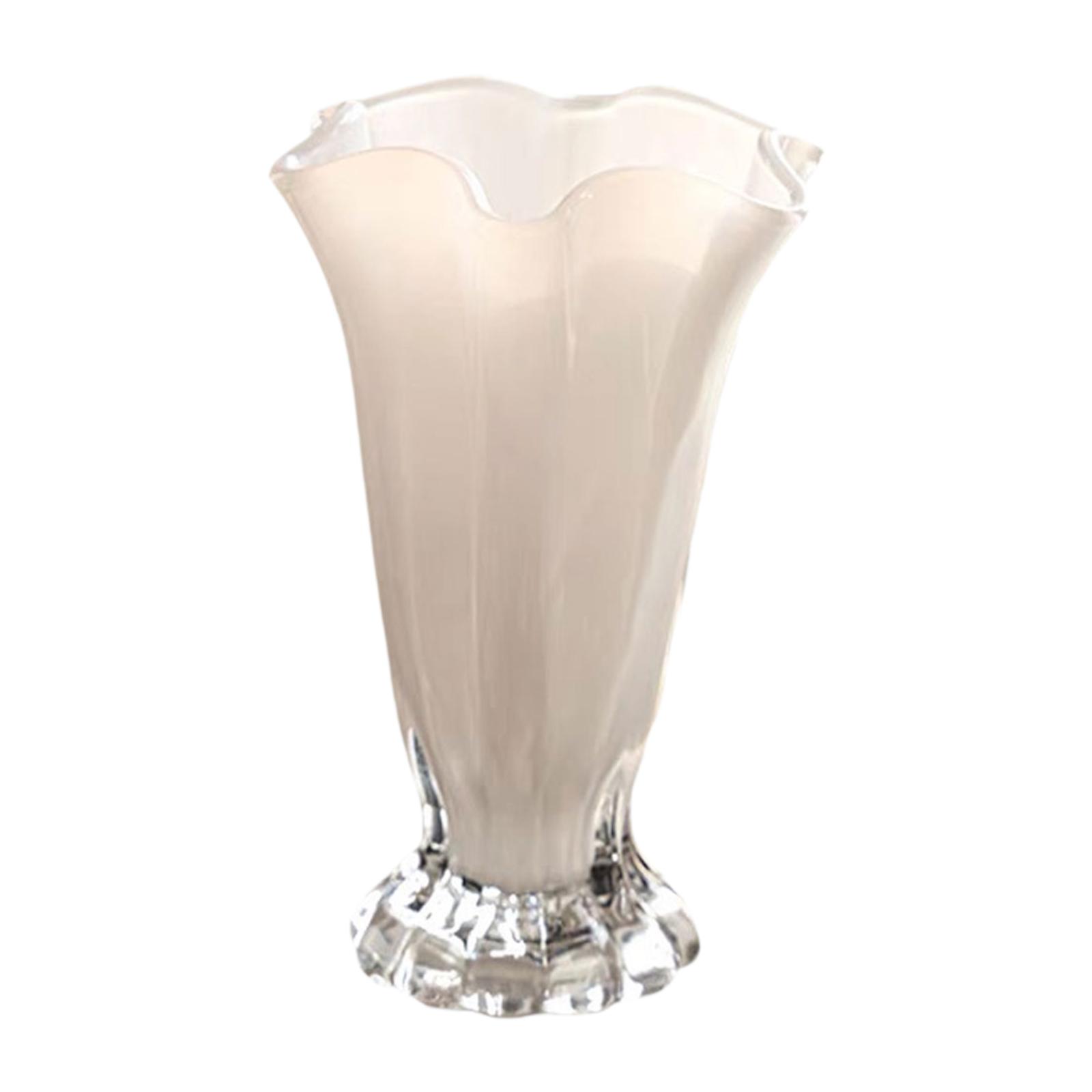

Creative Vase Petal shape Macaron color Delicate and Elegant Water Grown Flowers Vase, Desktop Floral Art Decoration Ornament бежевий