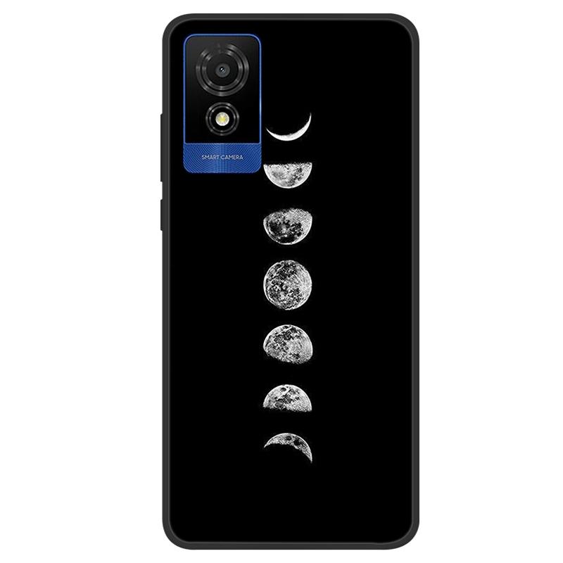 Case For TCL 501 Case TCL501Cool Silicone Protective Cover for TCL 501 T433D 2024 Bumper Protector Fundas Coque Shockproof