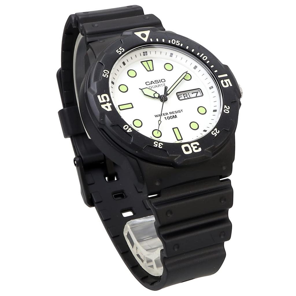 CASIO Standard Quartz Watch MRW-200H-7EV / -200HC-7B2V Men's Gloss White x Blue / White Overseas Model [Parallel Import]