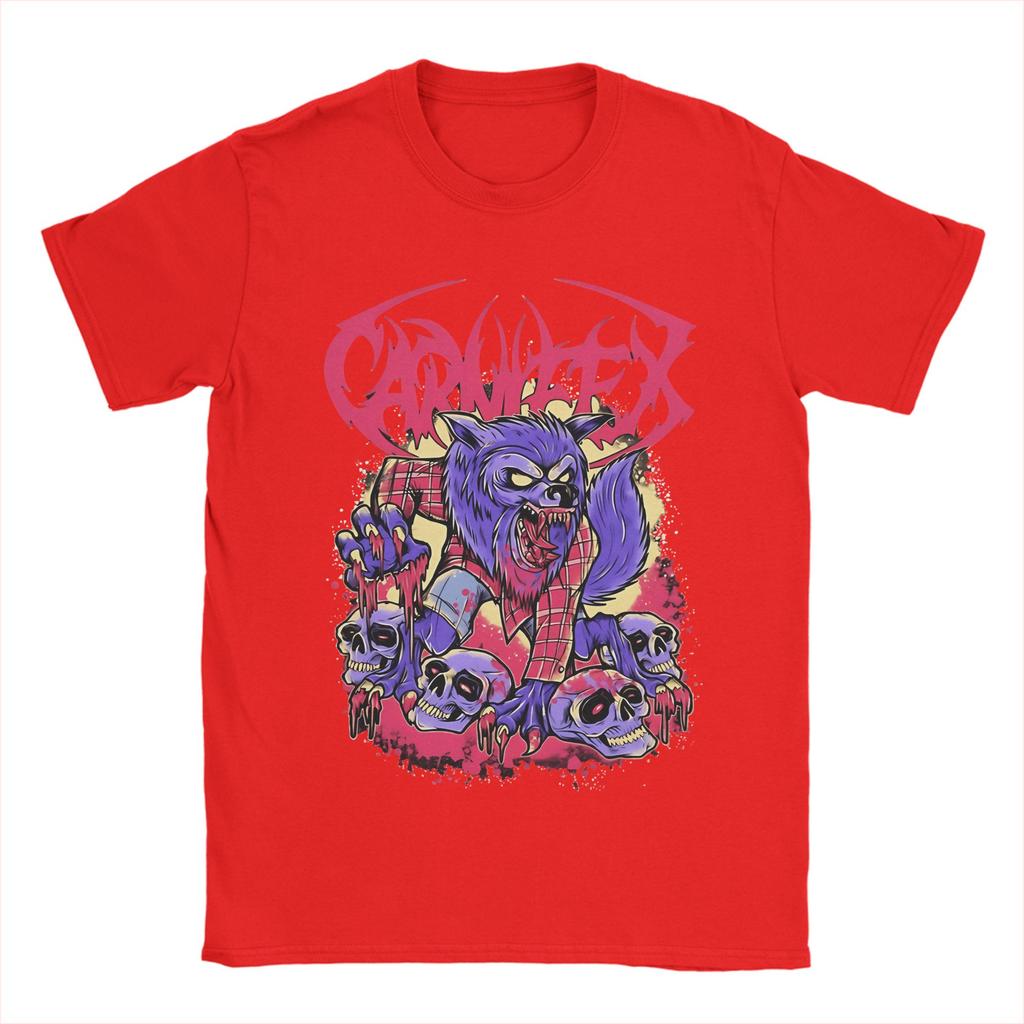 Unisexs TShirts Carnifex Band Rock Metal Carnifex Gift Music Fans Vintage Cotton Tee Shirt Short Sleeve T Shirts O Neck Clothes