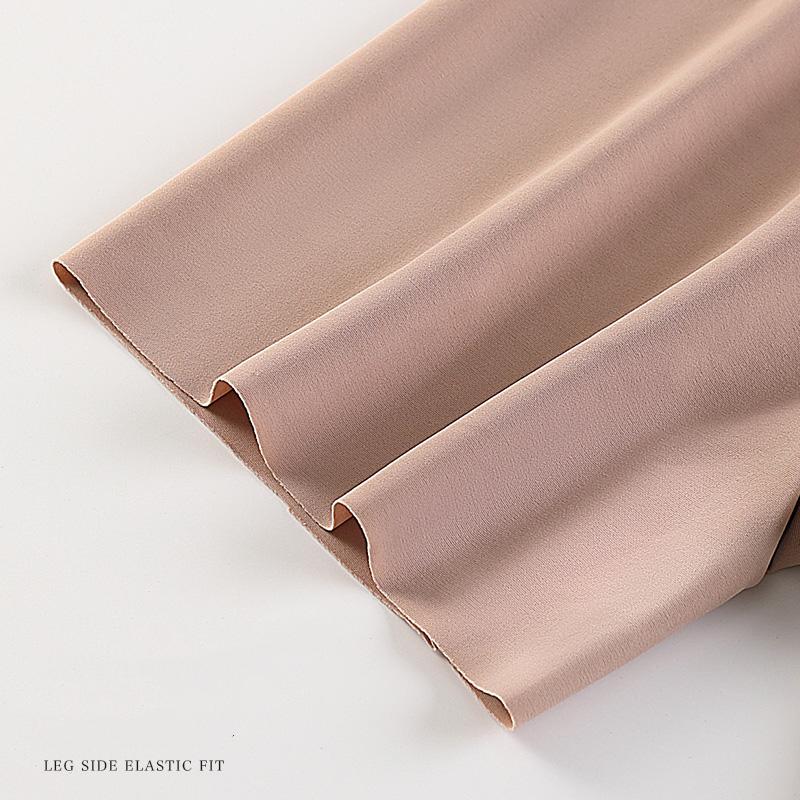 New Seamless Ice Silk Safety Short Pants Women's Summer Safety Shorts Under the Skirt High Waist Slimming Underwear Thin