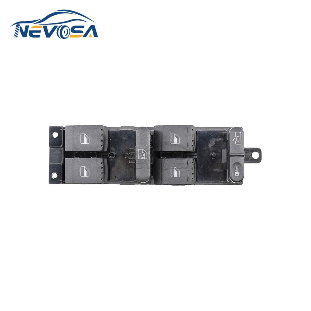 NEVOSA 1J4959857C Car Power Window Switch For Volkswagen VW Skoda Fabia Saloon Octavia Jetta Bora MK4 Passat B5 Golf 1J4959857D