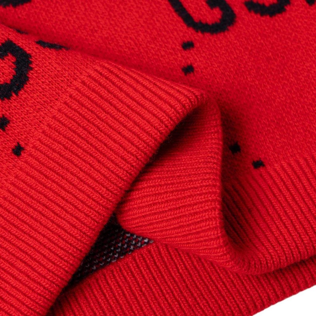 Gucci Gg Skunk Wool Knit Sweater 711576-XKCL2-6229