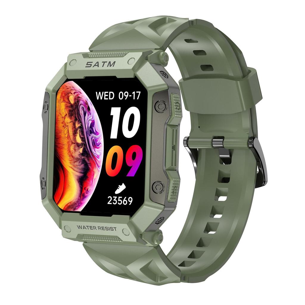 Rainbuvvy PG333 Smart Watch 1.92inch Touch Screen Bluetooth Call Heart Rate Sleep Monitoring Pedometer Outdoor Sports Watch