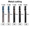 Long 76-100mm Jigsaw Blades Very Fast Cuts For Wood Metal Cutting Dsic Reciprocating Saw Blade Jigsaw Blades Steel