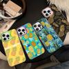 Pineapple Fruit Phone Case For IPhone 16 15 14 13 12 11 Pro Max X XR XSMAX 8 7 Plus Matte Shockproof Back Cover