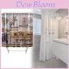 Animal Shower Curtain Peva Waterproof Bathroom Divider For Home Use