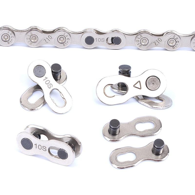 Bicycle Chain Master Link Chain Connector Quick - Release Link for 6/7/8/9/10/11/12 Speed Bicycles