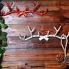 Retro Deer Antler Decoration Wall Mounted Clothing Rack Creative Clothing Store Entrance Hall Door Wall Decoration Metal Hook