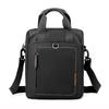 Men's High-capacity Shoulder Bag Nylon Oxford Cloth Business Travel Crossbody Bag A4 File Book Work Bag Business Trip Handbag