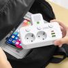 EU Wall Plug Power Strip – 2 Versions: Standard or with USB Type-C, Wall Charger for Home & Office