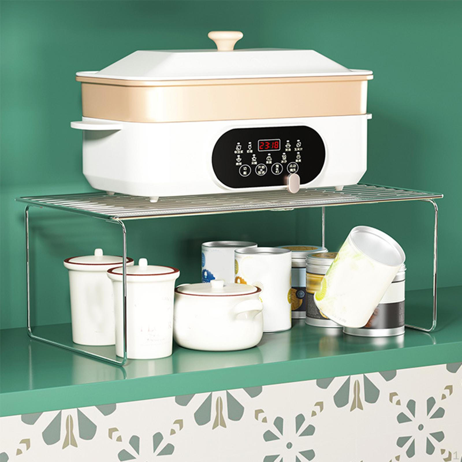 

Органайзер для полок морозильной камеры, штабелируемый стеллаж, органайзер для шкафа-кладовой 26cmx18cmx7cm