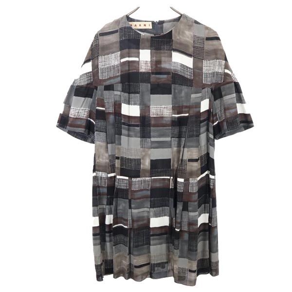 

MARNI made in Italy Overall handle Short sleeve one piece 38 Gray Women Used