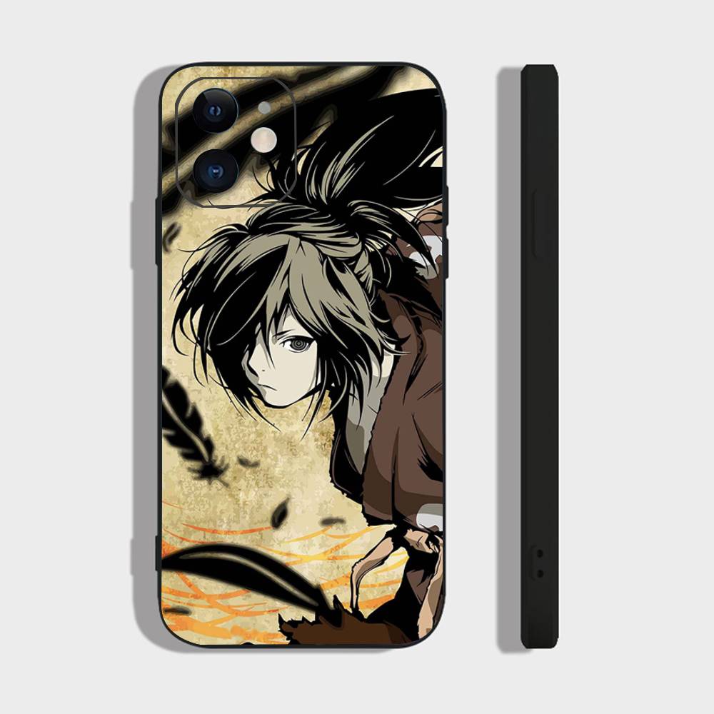 Anime Hyakkimaru Phone Case For IPhone 17 Air 16 15 14 13 Pro Max 11 12 Black Silicone Cover