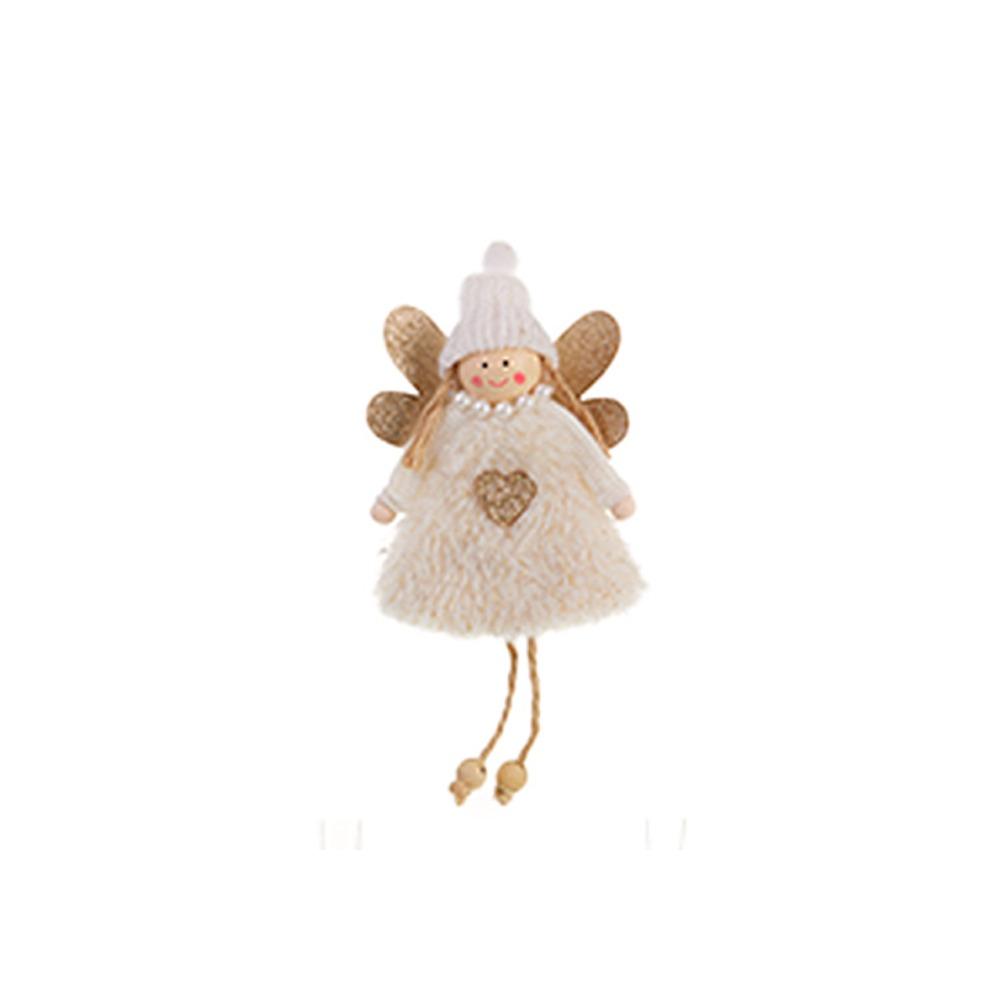 

Cartoon Love Angel Girl Doll Plush Christmas Tree Ornament Party Favors Style 1