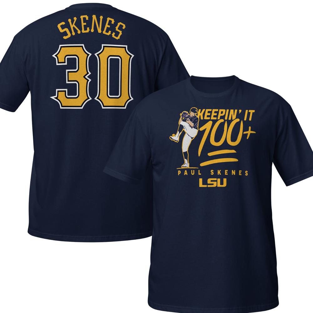 Футболка Paul Skenes Футболка Pittsburgh Pirates Футболка Paul Skenes 30 S