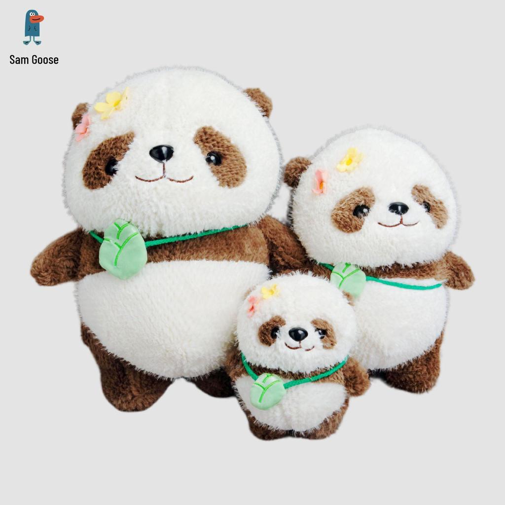Chengdu Giant Panda Plush Doll Crossbody Bag, Panda Figurine Throw Pillow, Girls Souvenir Healing Gift.