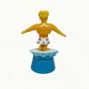 Surfer Boy Solcellsdriven Bil Nickleksak, Tecknad Bobblehead för Instrumentbräda, Automatisk Gungande Skakande Figur för Kontor