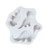 Reusable Silicone Dinosaur Mould Craft Set for Cement Plasters Candle Making Art Projects