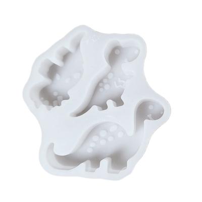 Ensemble de moules en silicone dinosaure polyvalents pour bougies, ciment, plâtres, artisanat, décoration intérieure