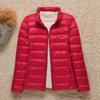 Women's Clothing Down Coats Lightweight Down Jacket Women's Short Hooded 2024 Autumn Winter New Slim Fit Thin Genuine Jackets