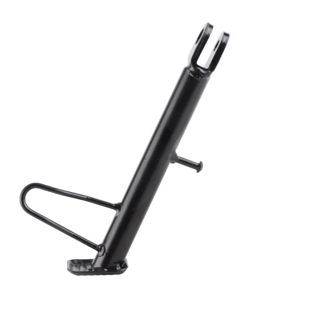 Durable Iron Motorcycle Kickstand with Spring Hardware 18/20cm Parking Foot Support Black Nonslip Kickstand Foot Dirt Bike Stand