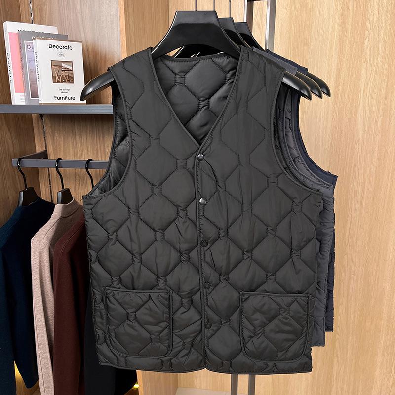Unisex Koudebestendig Herfst/Winter Vest voor Middelbare en Oudere Leeftijd: Winddicht, Warm en Comfortverhogend