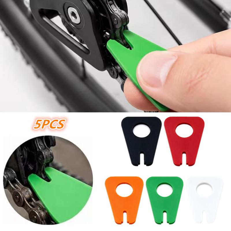 12 Speed Bike Chain Cleaning Scraper 5Pcs Set Pulley Derailleur Dirt Remover for Professional Cycling Maintenance
