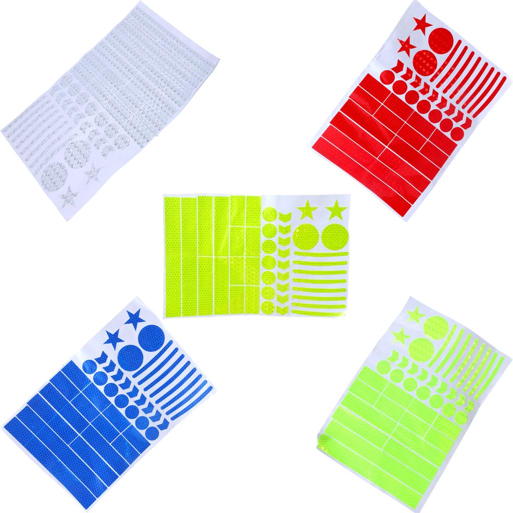 High Reflective Tape Waterproofs Car Bike Helmets Reflective Sticker Cycling Bicycles Strong Reflective Sticker