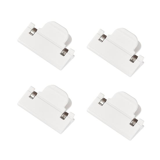 4Pcs Sealing Clip Leak-proof Kitchen Snack Sealing Clamp Moisture-Proof Food Bag Sealers for Home Kitchen
