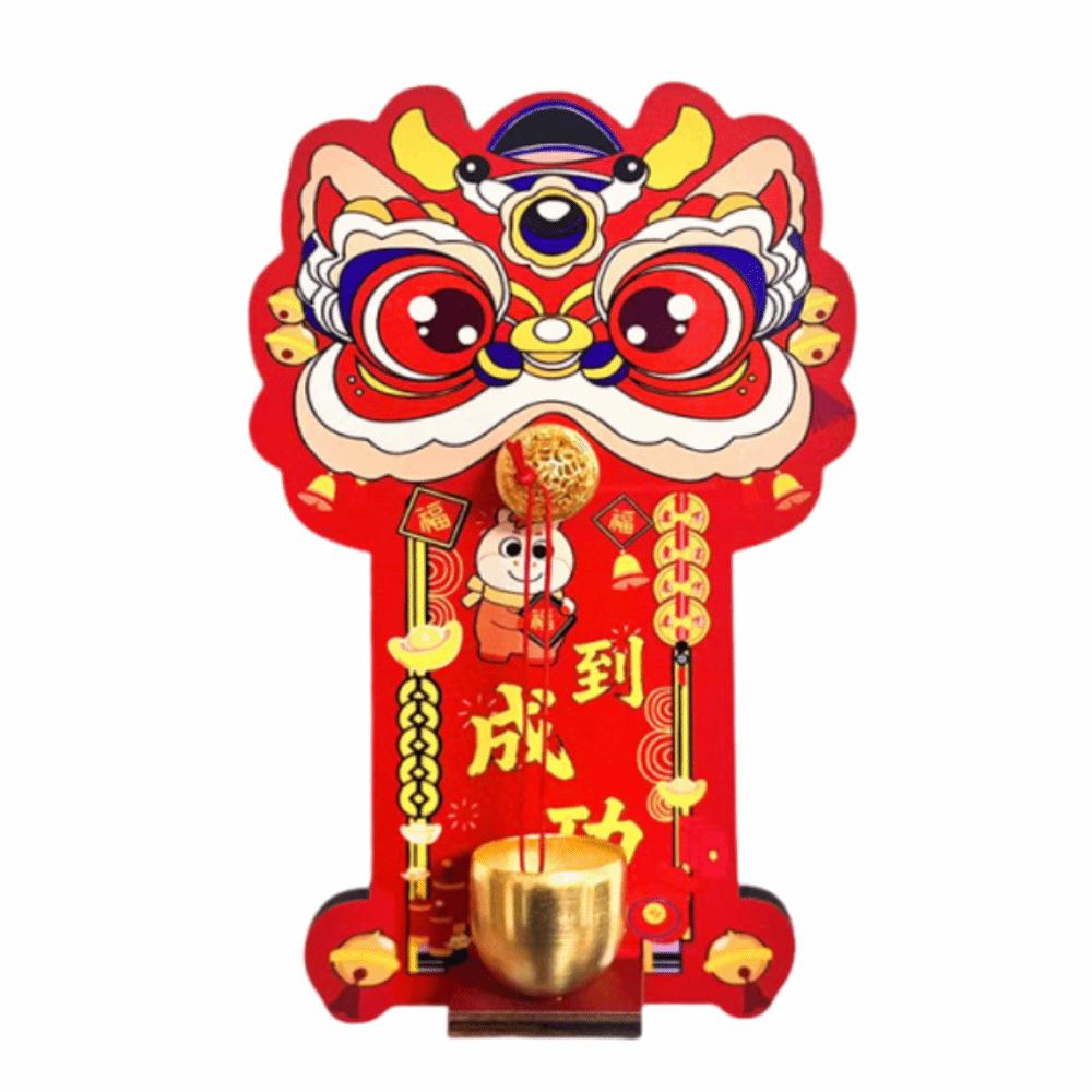 Creative Entrance Door Bells Magnetic Suction Chinese New Year Ornament  Living Room