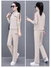 Women's Casual Two-Piece Set - 2025 Spring/Autumn New Style for Square Dance, Plus Size Sportswear