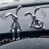 Car Interior Decoration Cartoon Animal Center Console Decoration Personality Room Dining Table Desk Decoration Interior Decor
