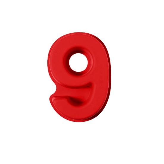 3D digitální dortová forma silikonová nepřilnavá číselná dortová forma na dorty vysoká