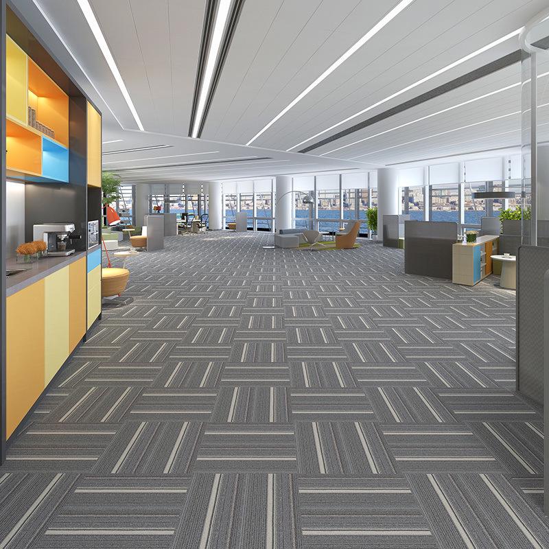 Anti-Slip Wear-Resistant Patchwork Carpet for Offices, Billiards Halls, Hotels, and Commercial Spaces