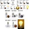 Ceramic Convertible Lamp Base With Extended Waterproof Head For Ceiling Mounting