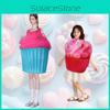 Cream Cupcakes Ice Cosplay Character Costumes Costume Ball Performance Props