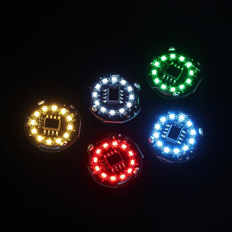 Magnetic Control Lamp Magnet Wireless Led Induction Lights + Button Battery + Magnet Diy Toys Robot Anime Landscape Model