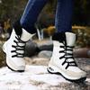 Women’s Winter Mid-calf Boots Snow Boots Casual Boots for Girl Booties Mid-calf Boots Ankle Boots with Fur Plus Size