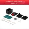 20 Cell Lithium Battery Case Kit ABS Material For Makita Style Case 18650 Battery Case  For Makita