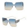 MePanda Unisex one-piece anti-ultraviolet personalized trend sunglasses, UV400.