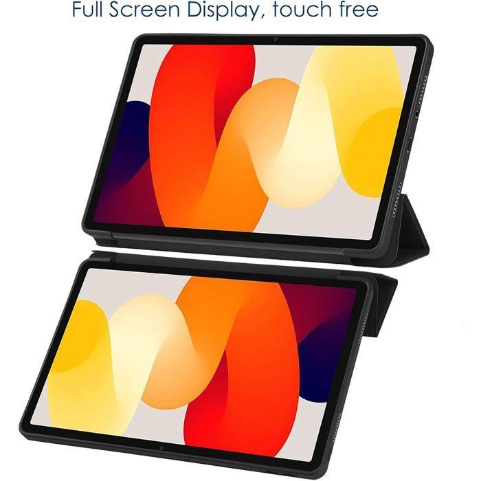 Coque de Protection - E.F.Connection - Xiaomi Redmi Pad Pro 12,1" - Slim - Support Pliable - Noir