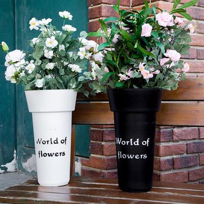 Flower Pot Nordic Decorative Plastic Florist Flower Display Nursery Pot Garden Supplies