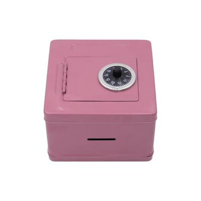 Metal Insurance Box Durable Security Lock Box Coin Piggy Bank Piggy Bank Desktop Decoration