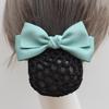 Women's Professional Hair Net Bow Clip for Work: Ideal for Hotel, Bank, Nurse, Flight Attendant, and Updo Styles.