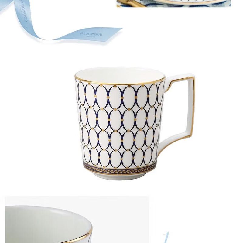 Wedgwood Gilded Mug & Parker Pen Gift Set