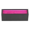 Desktop Storage Box Silicone Cosmetic Organizer Makeup Brush Holder Lipstick StandRose Red